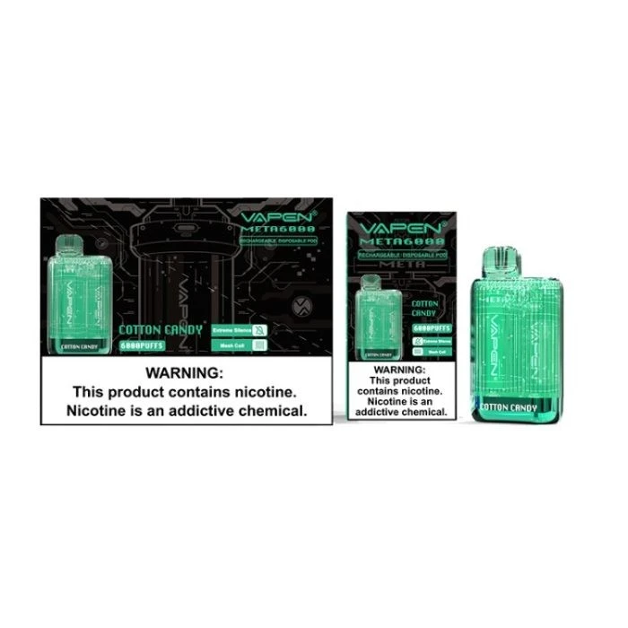 VAPEN META 6000 PUFFS Disposable Vape high quality